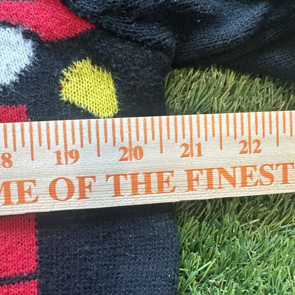 Well Worn Holiday Sweater Men’s Large Ugly Christmas With Beer Coozy Stocking - Picture 5 of 10